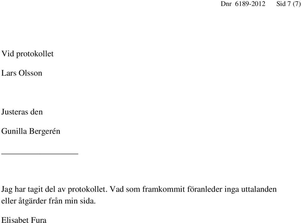 protokollet.