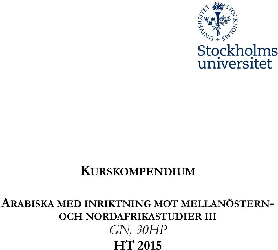 MELLANÖSTERN- OCH