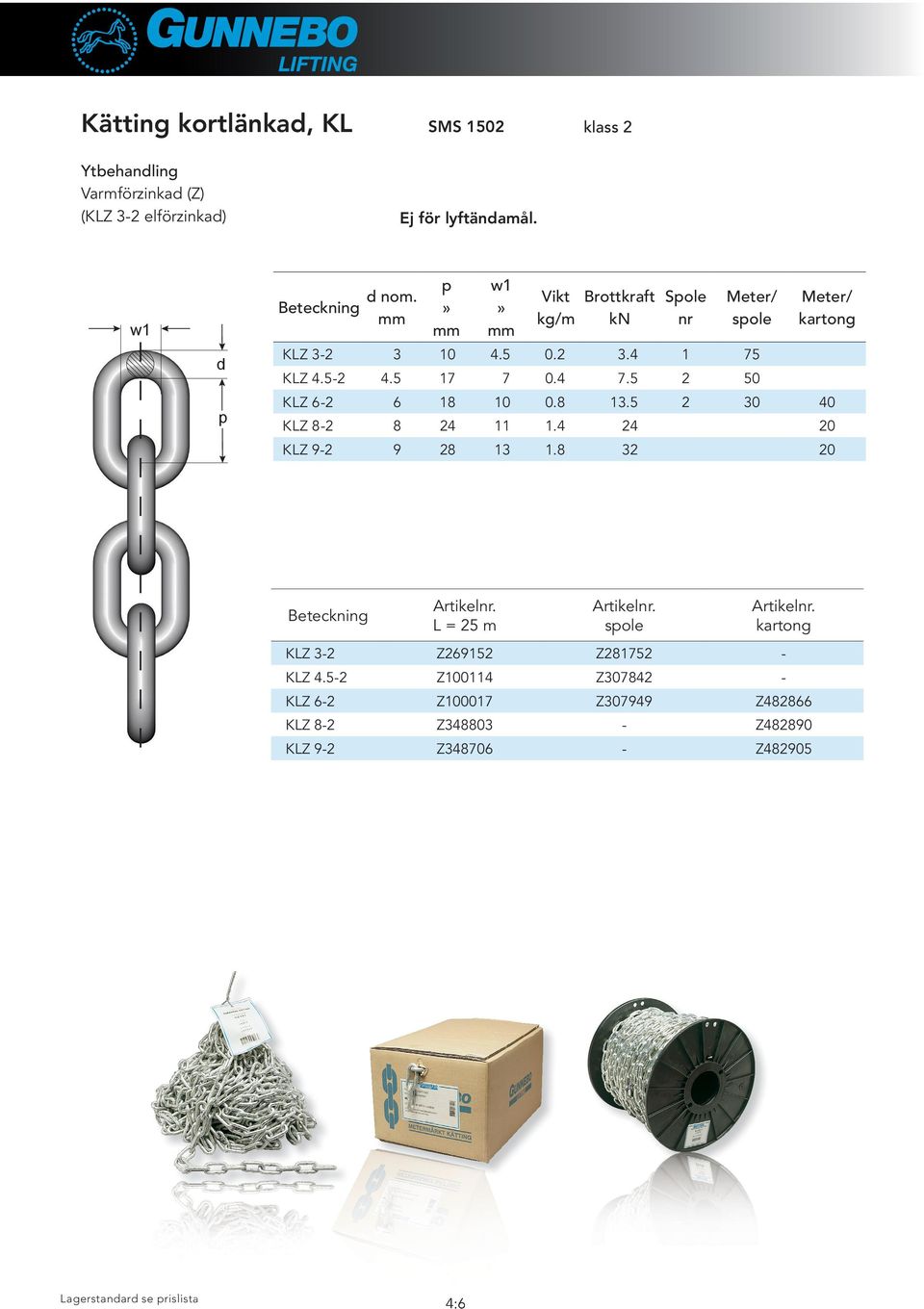 KLZ.5-2.5 17 7 0. 7.5 2 50 Meter/ kartong KLZ 6-2 6 18 10 0.8 13.5 2 30 0 KLZ 8-2 8 2 11 1. 2 20 KLZ 9-2 9 28 13 1.