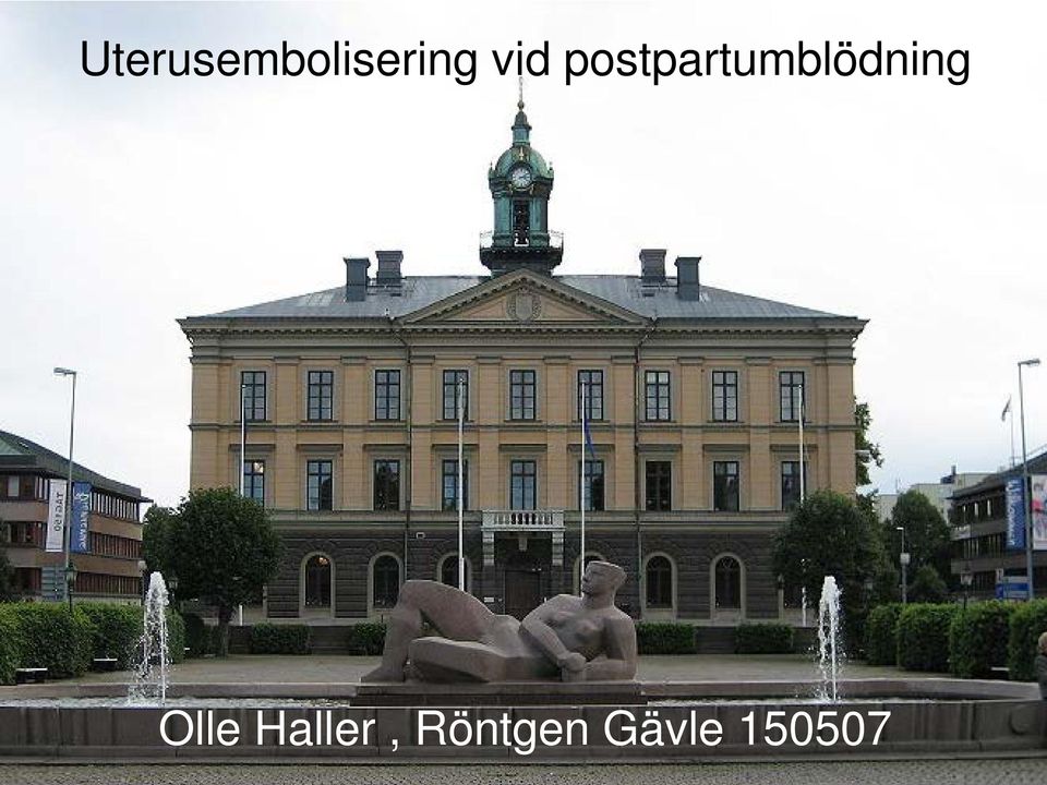 postpartumblödning