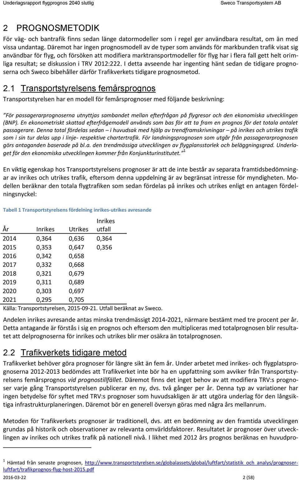 orimliga resultat; se diskussion i TRV 21