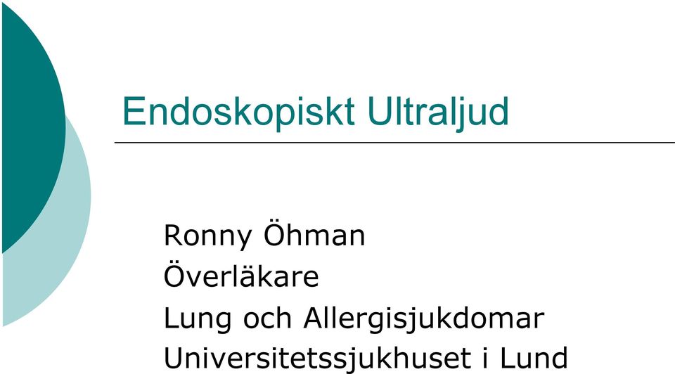 Lung och