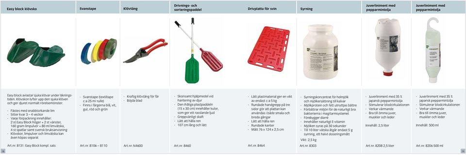 - Fästes med snabbtorkande lim - Sitter kvar 3 4 veckor - Varje förpackning innehåller: 2 st Easy Block höger + 2 st vänster, 160 gram limpulver + 80 ml limvätska, 4 st spatlar samt svensk