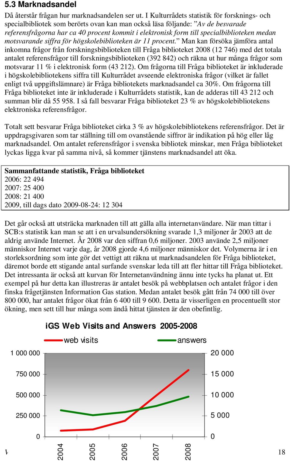 specialbiblioteken medan motsvarande siffra för högskolebiblioteken är 11 procent.