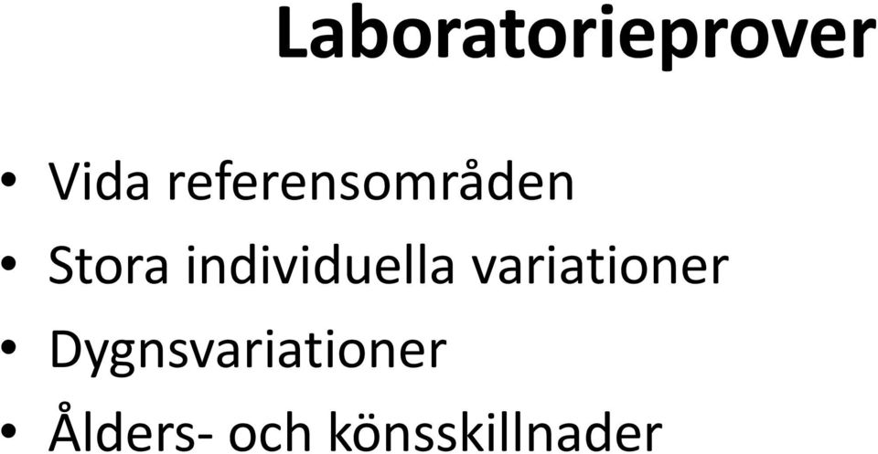 individuella variationer