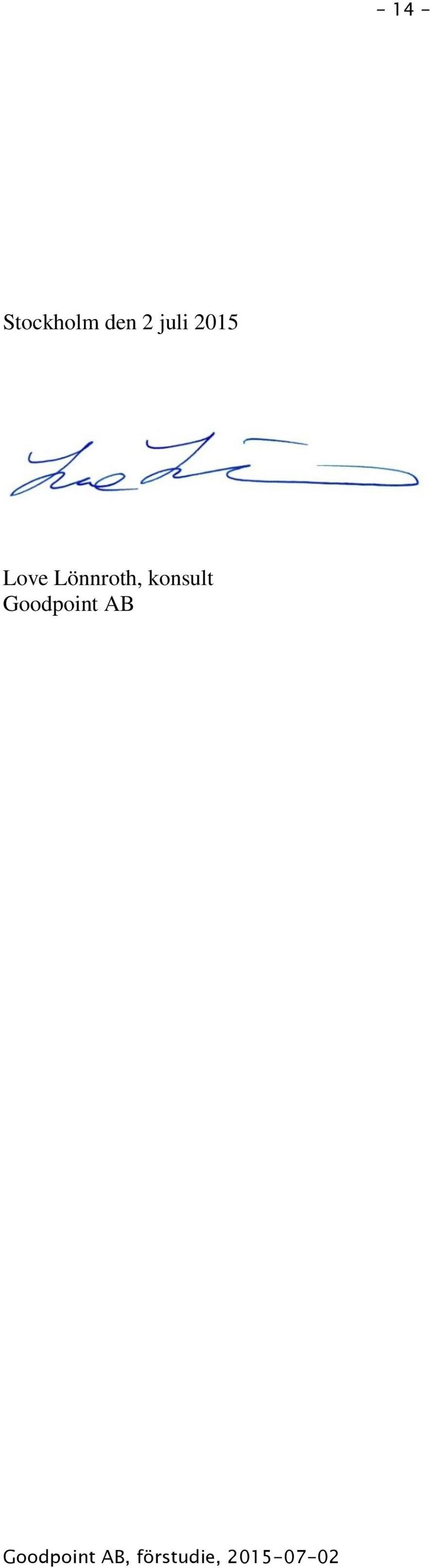 Love Lönnroth,