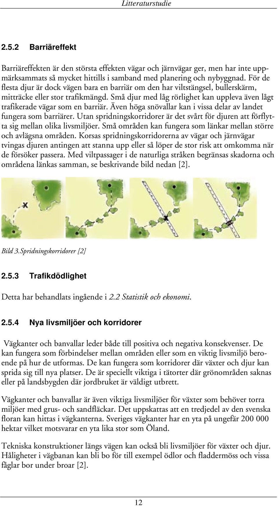 Små djur med låg rörlighet kan uppleva även lågt trafikerade vägar som en barriär. Även höga snövallar kan i vissa delar av landet fungera som barriärer.