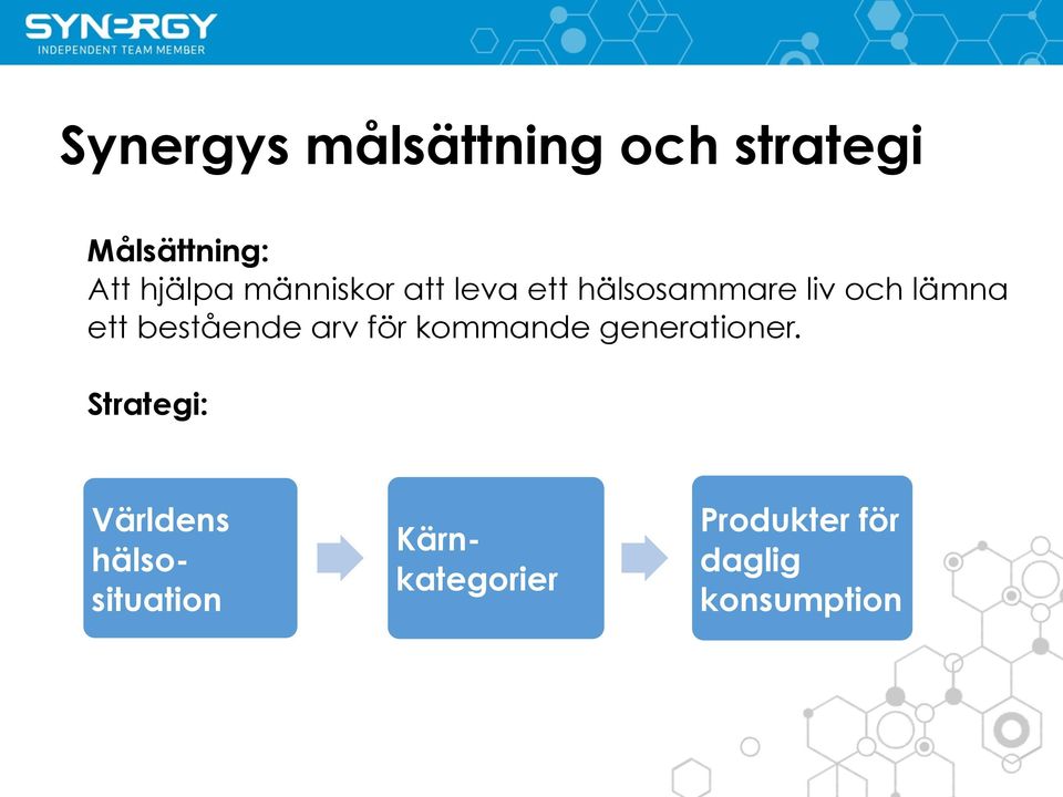 bestående arv för kommande generationer.