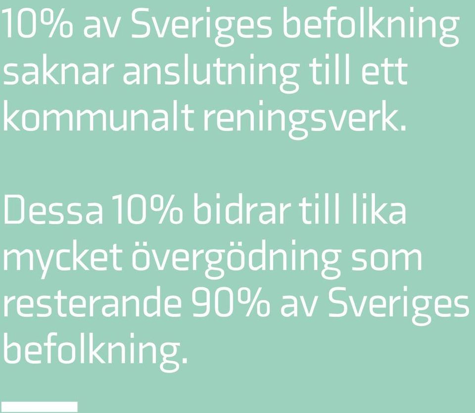 Dessa 10% bidrar till lika mycket