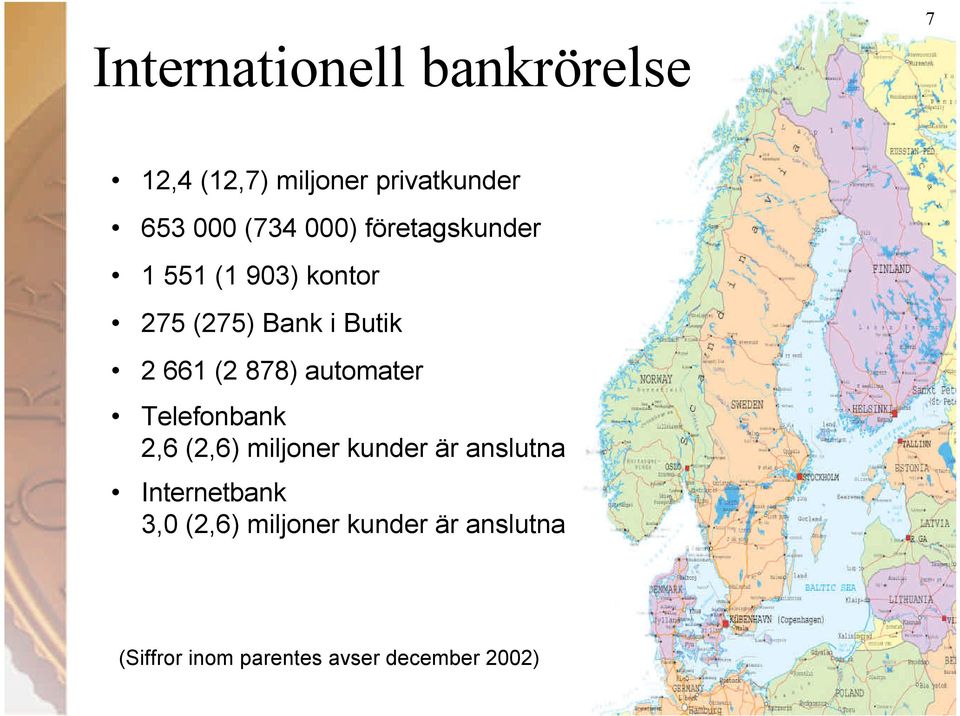 878) automater Telefonbank 2,6 (2,6) miljoner kunder är anslutna