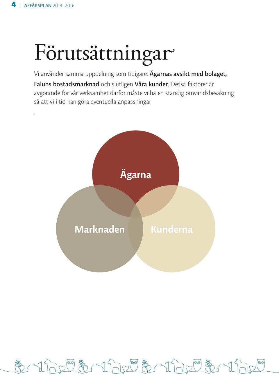 Dessa faktorer är avgörande för vår verksamhet därför måste vi ha en ständig