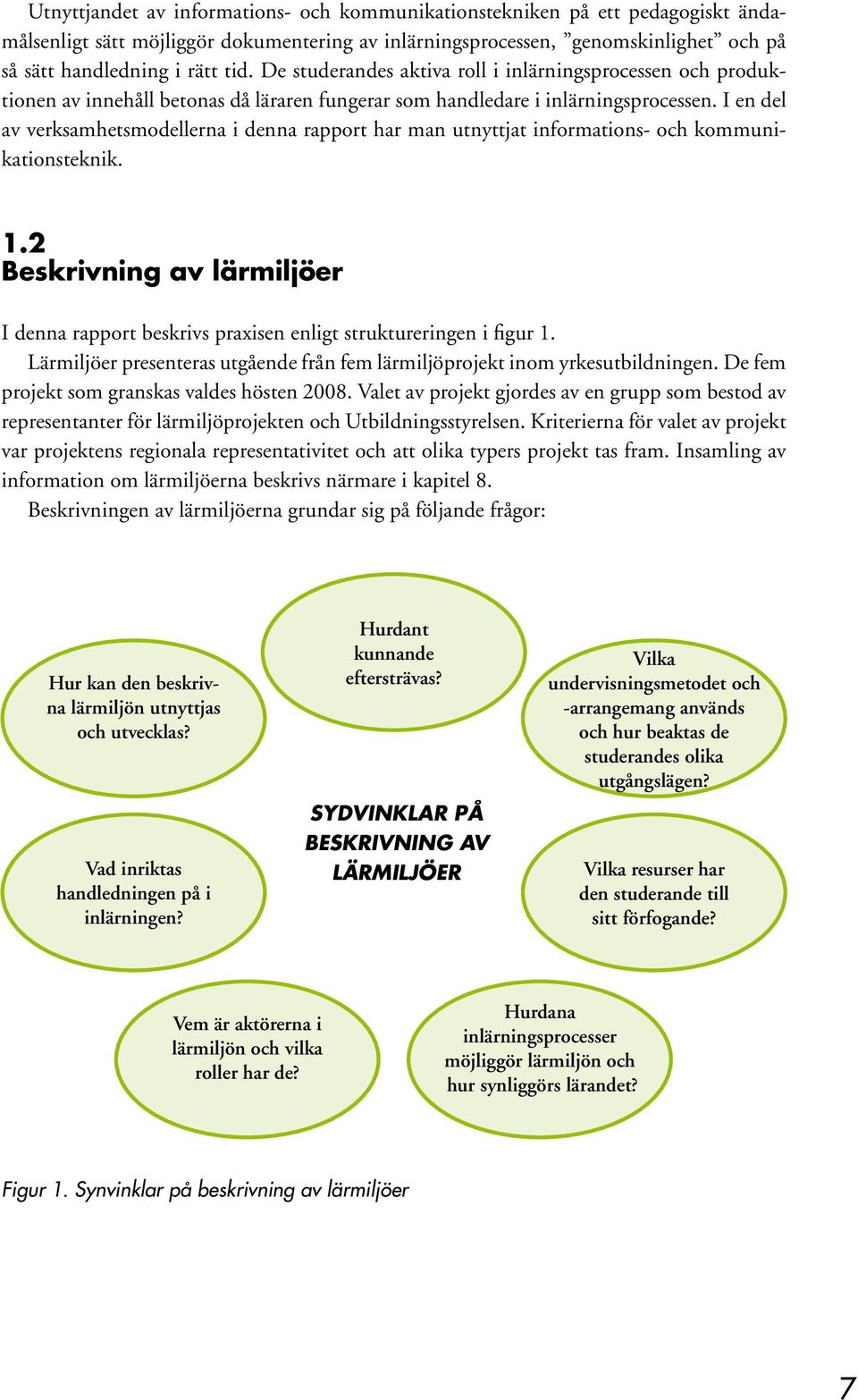 I en del av verksamhetsmodellerna i denna rapport har man utnyttjat informations- och kommunikationsteknik. 1.