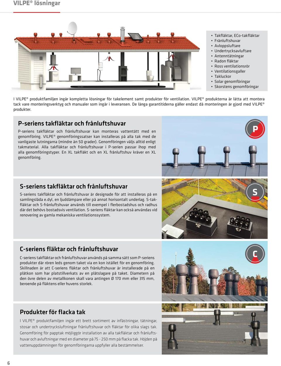 VILPE produkterna är lätta att montera tack vare monteringsverktyg och manualer som ingår i leveransen. De långa garantitiderna gäller endast då monteringen är gjord med VILPE produkter.