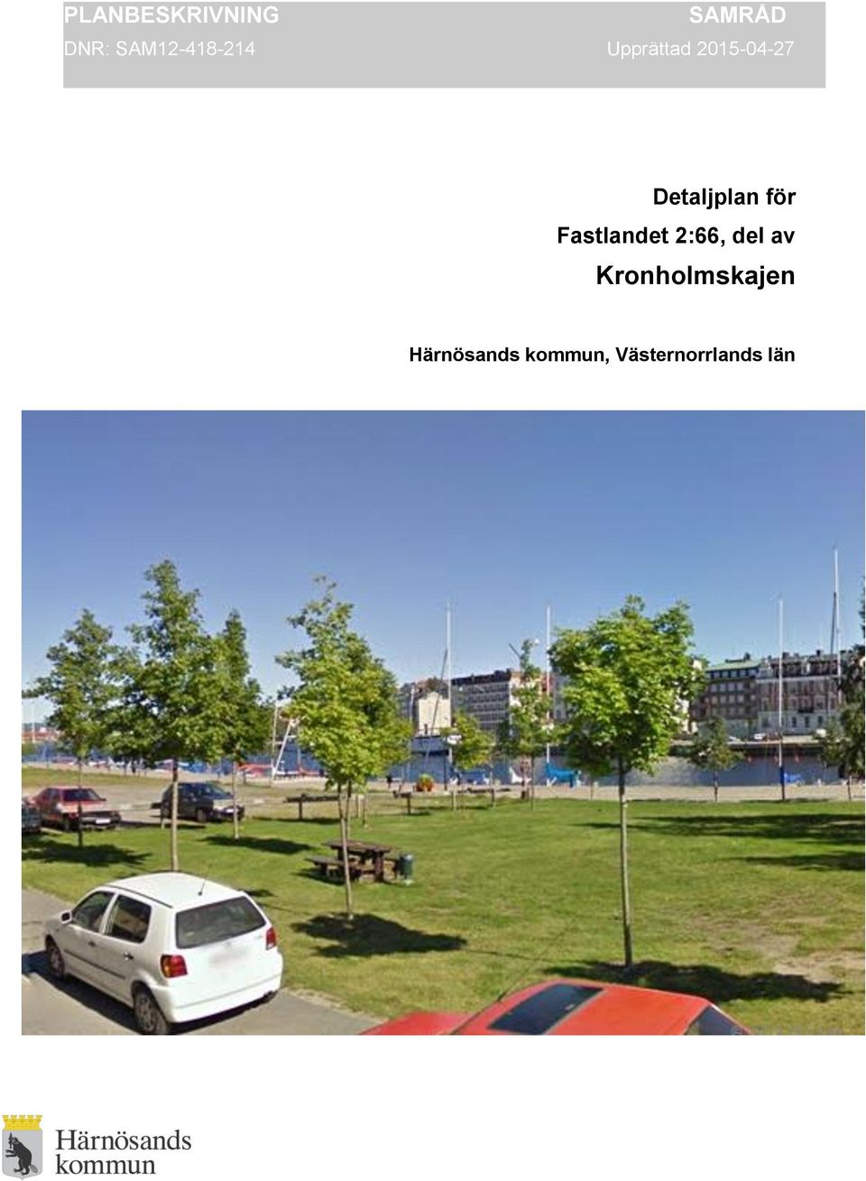 Detaljplan för Fastlandet 2:66, del av