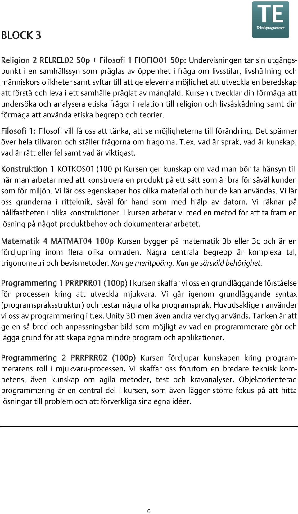 Kursen utvecklar din förmåga att undersöka och analysera etiska frågor i relation till religion och livsåskådning samt din förmåga att använda etiska begrepp och teorier.