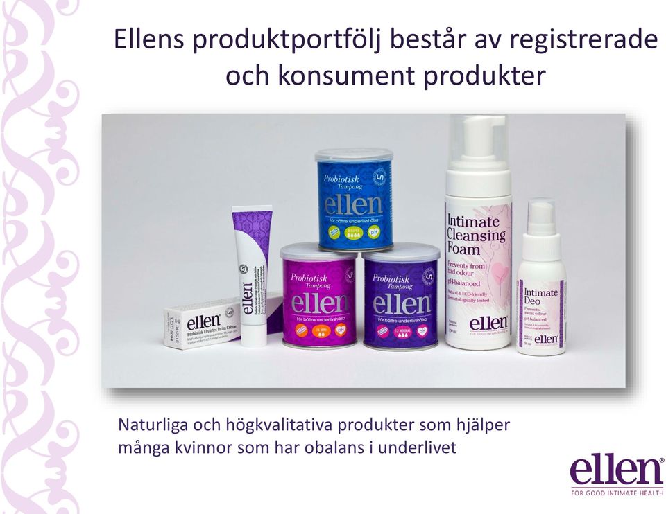 Naturliga och högkvalitativa produkter