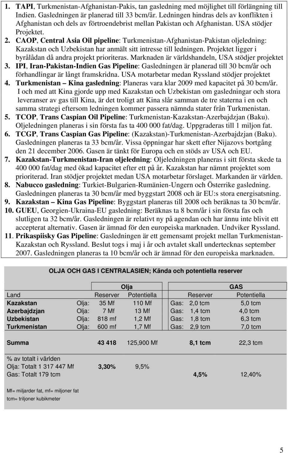 CAOP, Central Asia Oil pipeline: Turkmenistan-Afghanistan-Pakistan oljeledning: Kazakstan och Uzbekistan har anmält sitt intresse till ledningen.