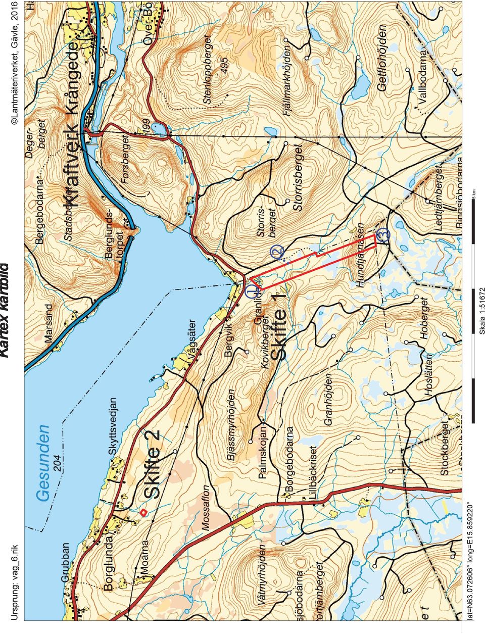 Kraftverk Skifte 2 Skifte 1 latn63.