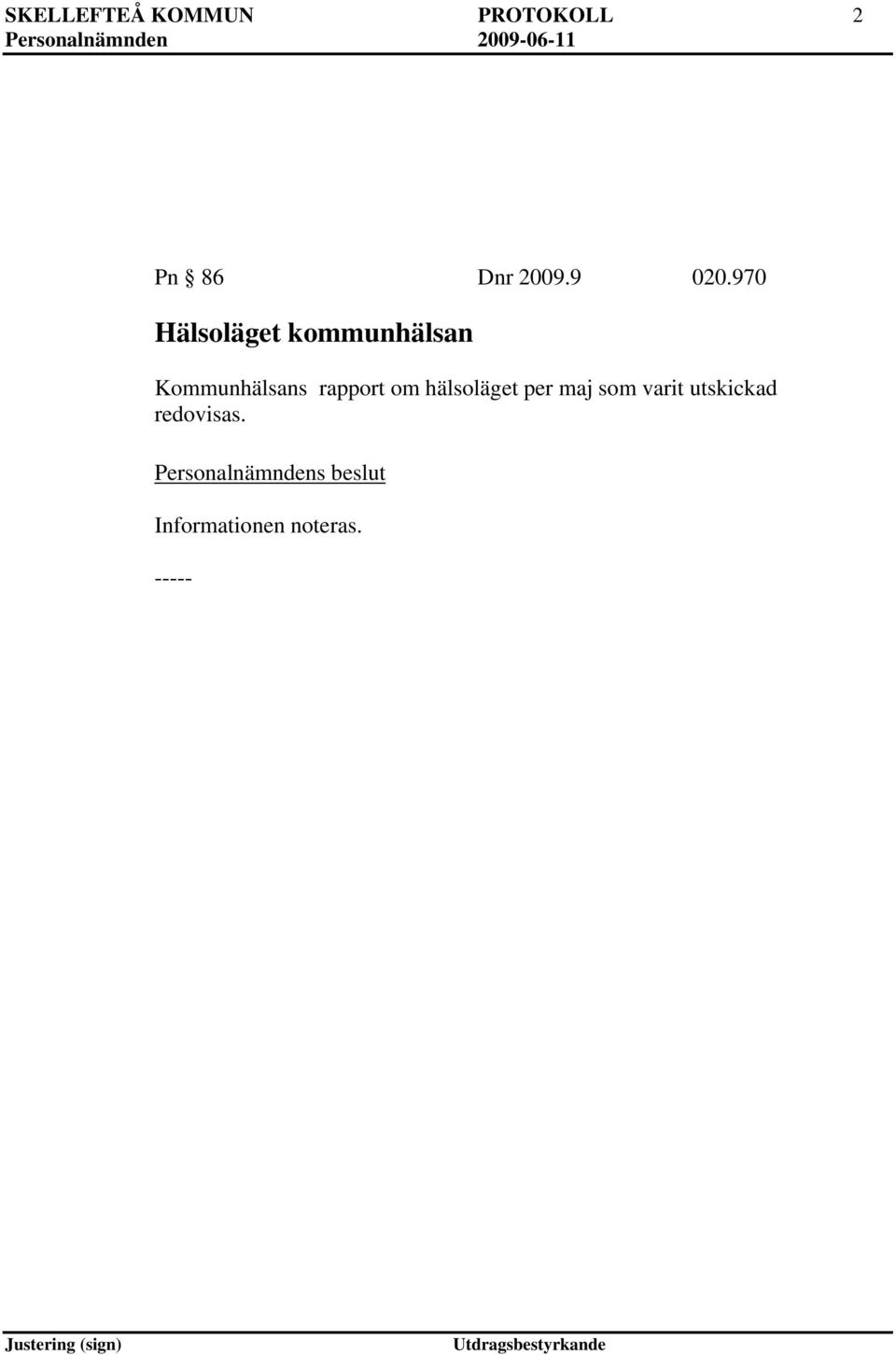 970 Hälsoläget kommunhälsan Kommunhälsans