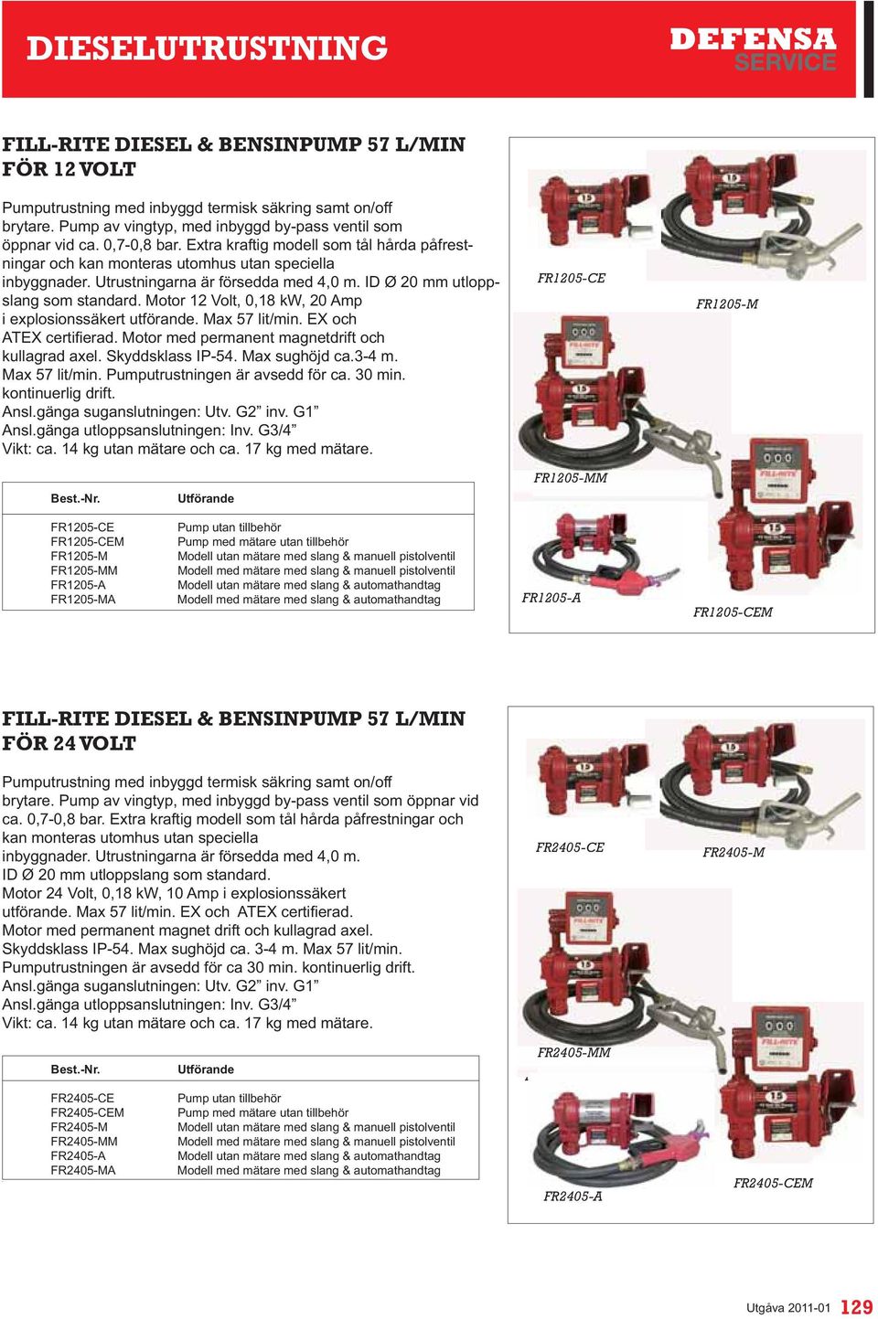 Motor 12 Volt, 0,18 kw, 20 Amp i explosionssäkert utförande. Max 57 lit/min. EX och kullagrad axel. Skyddsklass IP-54. Max sughöjd ca.3-4 m. Max 57 lit/min. Pumputrustningen är avsedd för ca. 30 min.