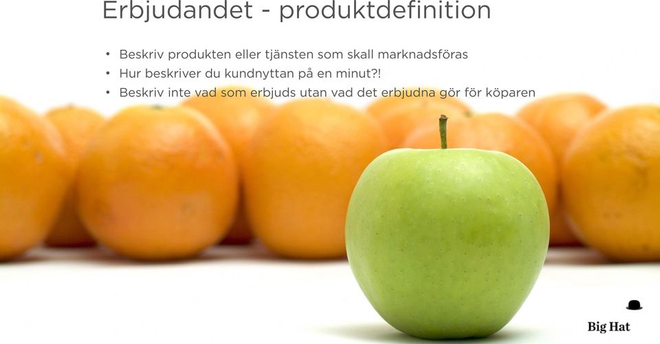 beskriver du kundnyttan på en minut?