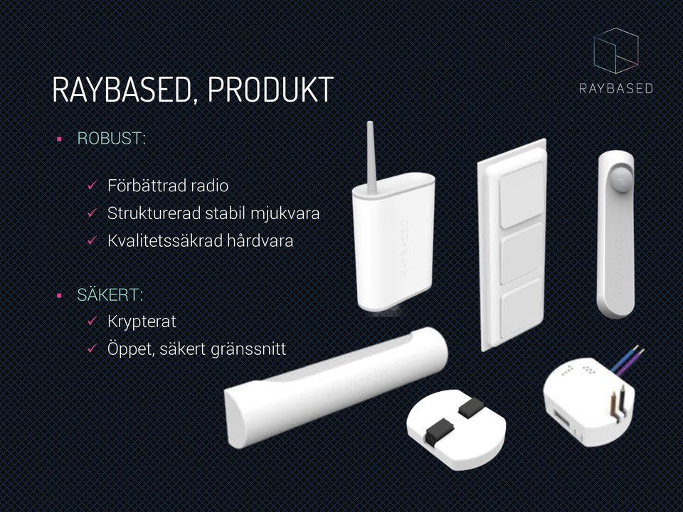 stabil mjukvara ü Kvalitetssäkrad