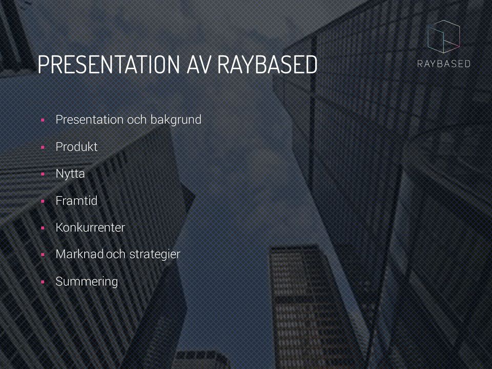 Produkt Nytta Framtid