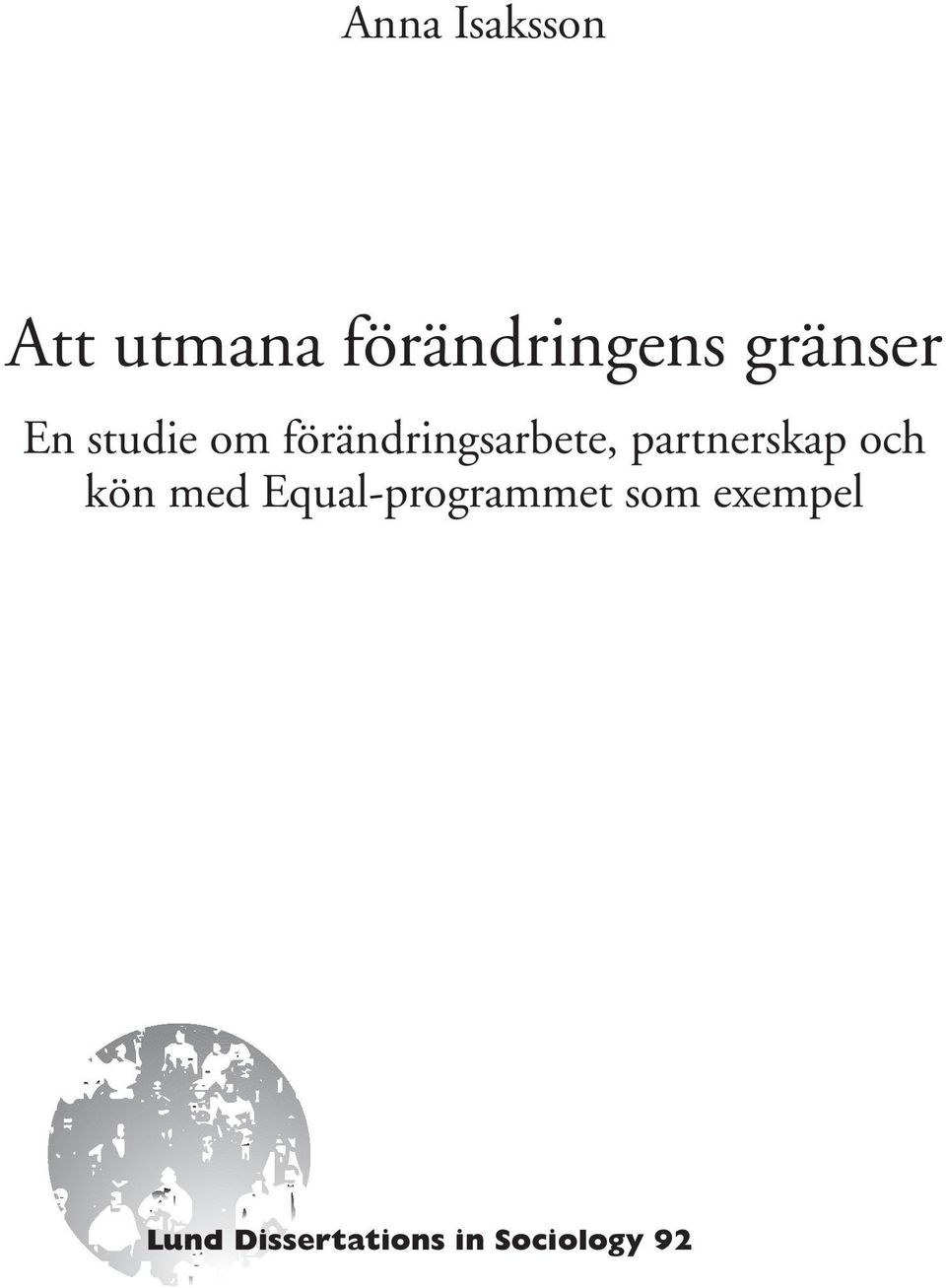 partnerskap och kön med Equal-programmet