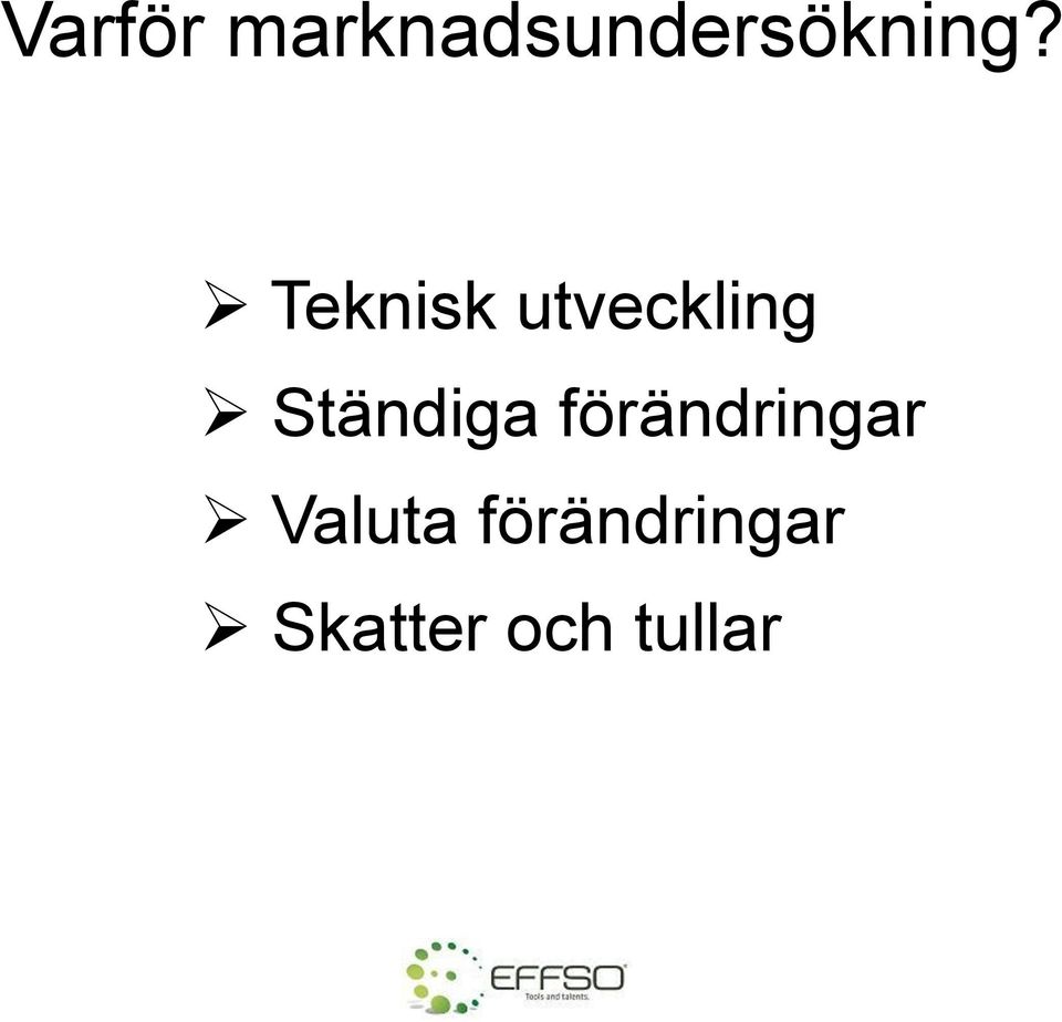 Teknisk utveckling