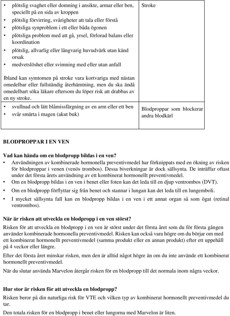 symtomen på stroke vara kortvariga med nästan omedelbar eller fullständig återhämtning, men du ska ändå omedelbart söka läkare eftersom du löper risk att drabbas av en ny stroke.