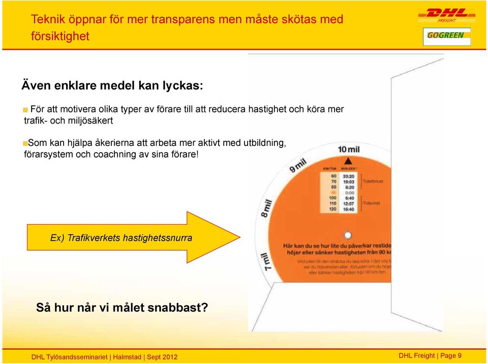 och miljösäkert Som kan hjälpa åkerierna att arbeta mer aktivt med utbildning, förarsystem och