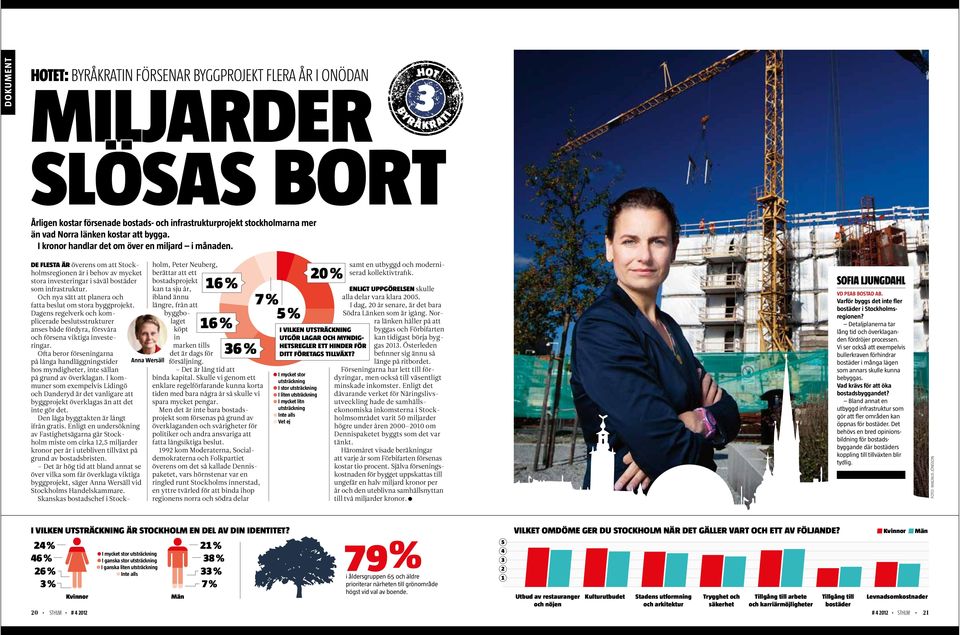 Och nya sätt att planera och fatta beslut om stora byggprojekt. Dagens regelverk och komplicerade beslutsstrukturer anses både fördyra, försvåra och försena viktiga investeringar.