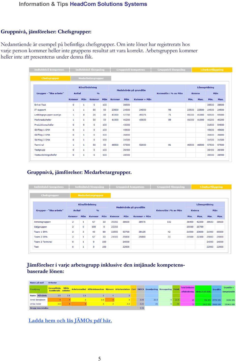 Arbetsgruppen kommer heller inte att presenteras under denna flik.