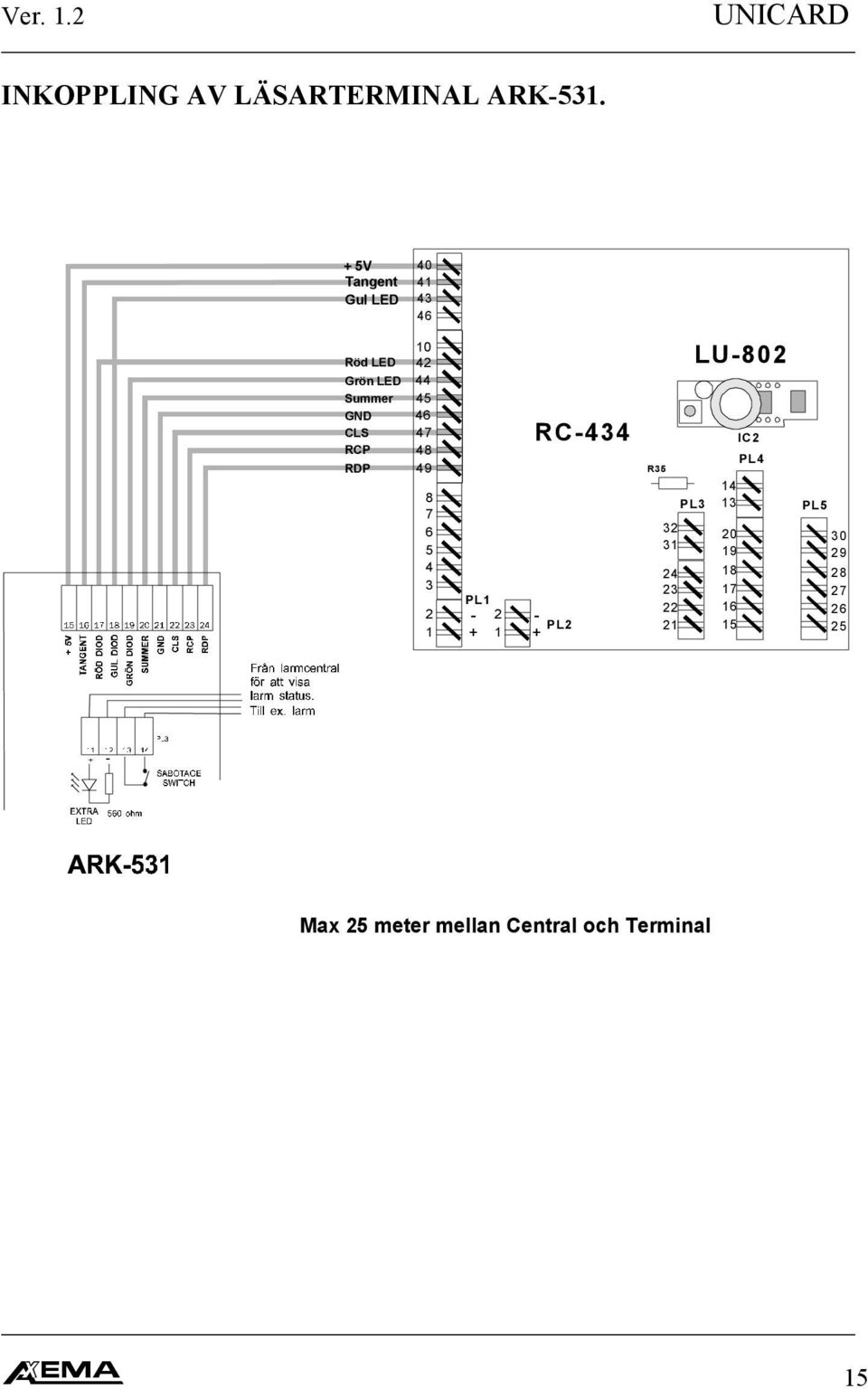 44 45 46 47 48 49 8 7 6 5 4 3 PL1 2-2 - PL2 1 + 1 + RC-434 R35 32 31 24 23 22 21