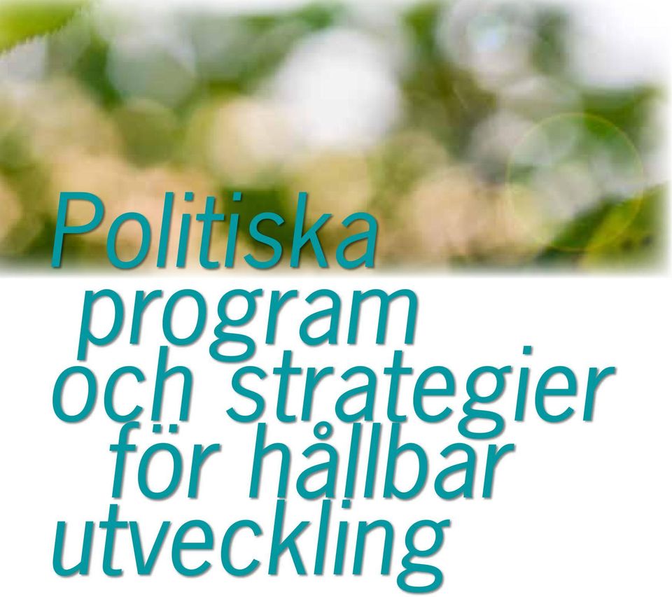 strategier för