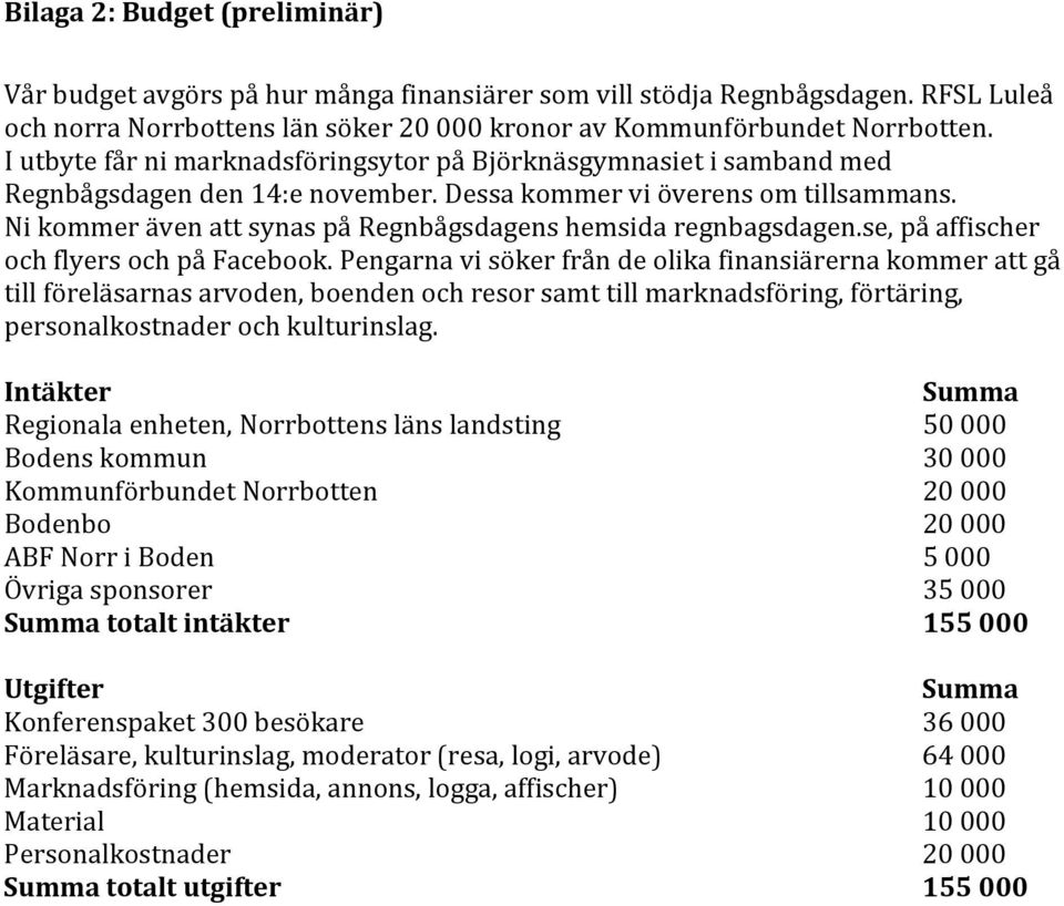 Ni kommer även att synas på Regnbågsdagens hemsida regnbagsdagen.se, på affischer och flyers och på Facebook.