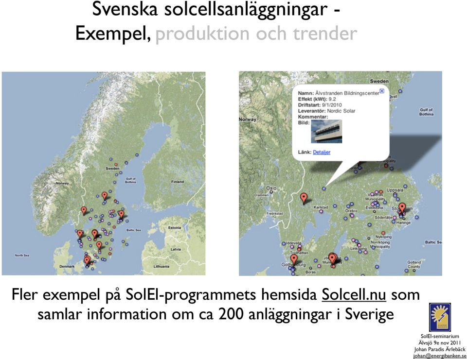 Solcell.