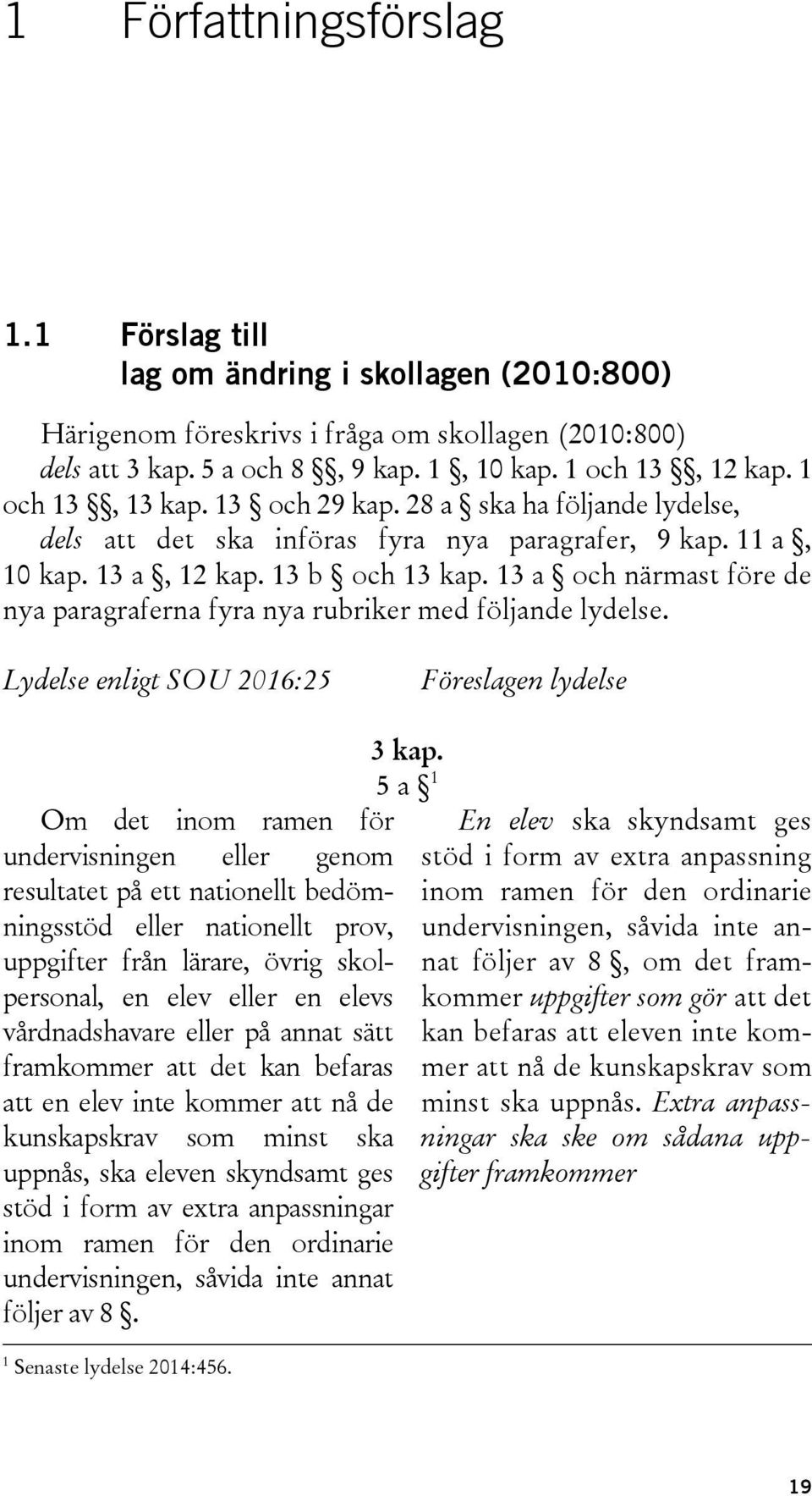 13 a och närmast före de nya paragraferna fyra nya rubriker med följande lydelse.