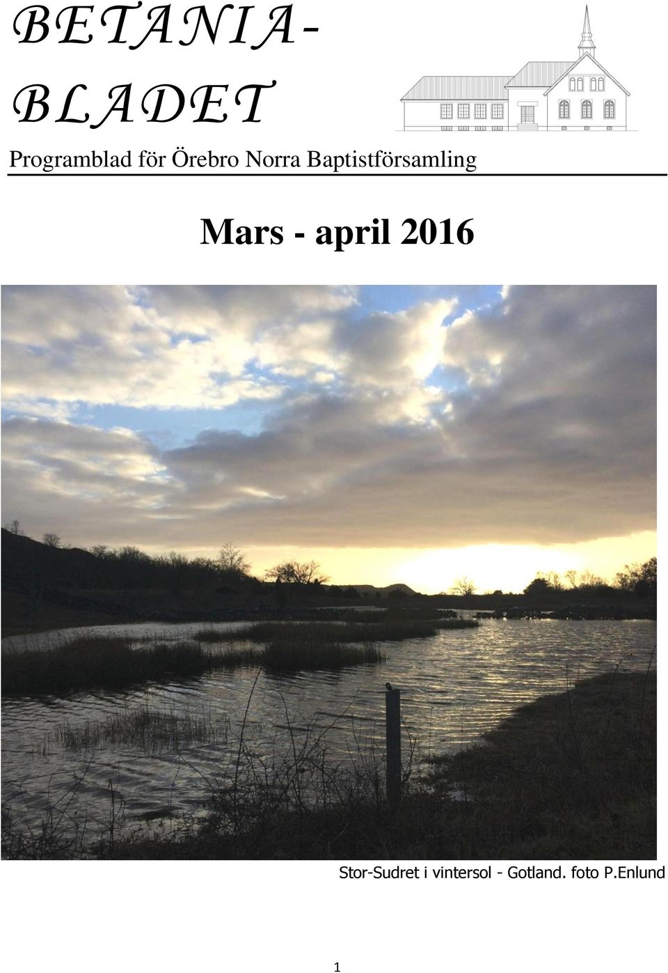 Mars - april 2016 Stor-Sudret i