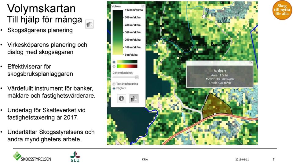 för banker, mäklare och fastighetsvärderare.