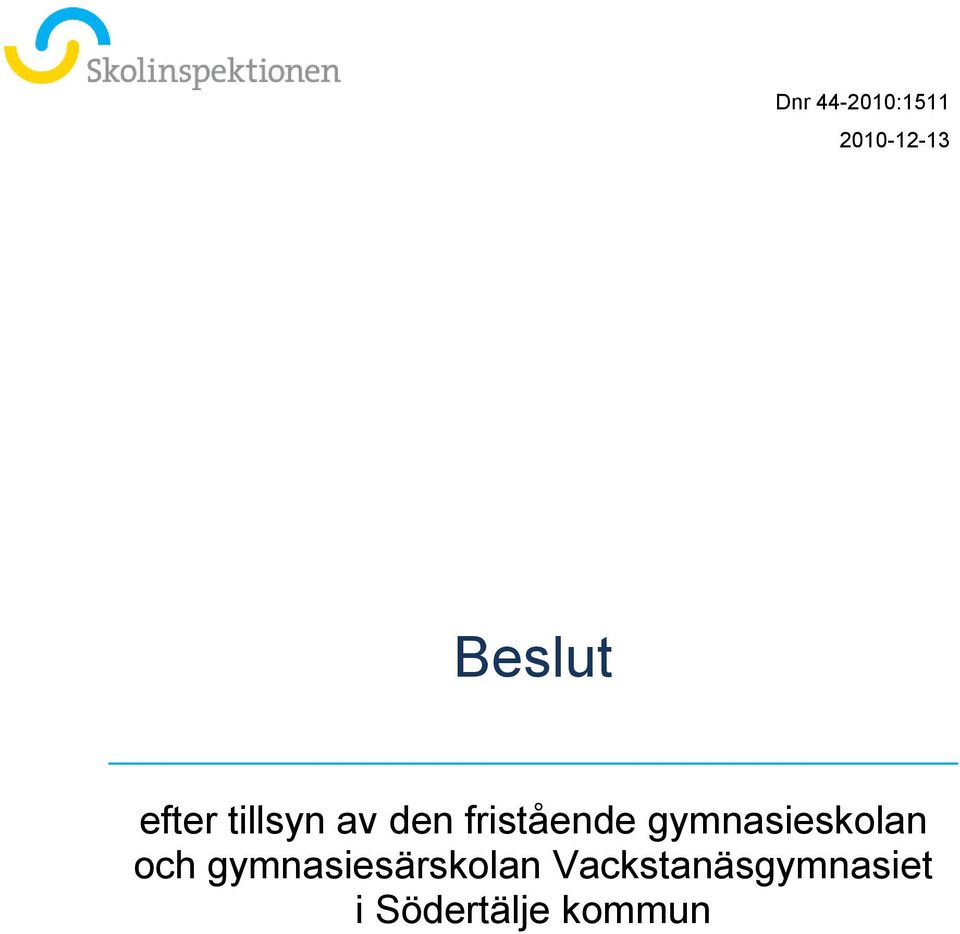 och gymnasiesärskolan