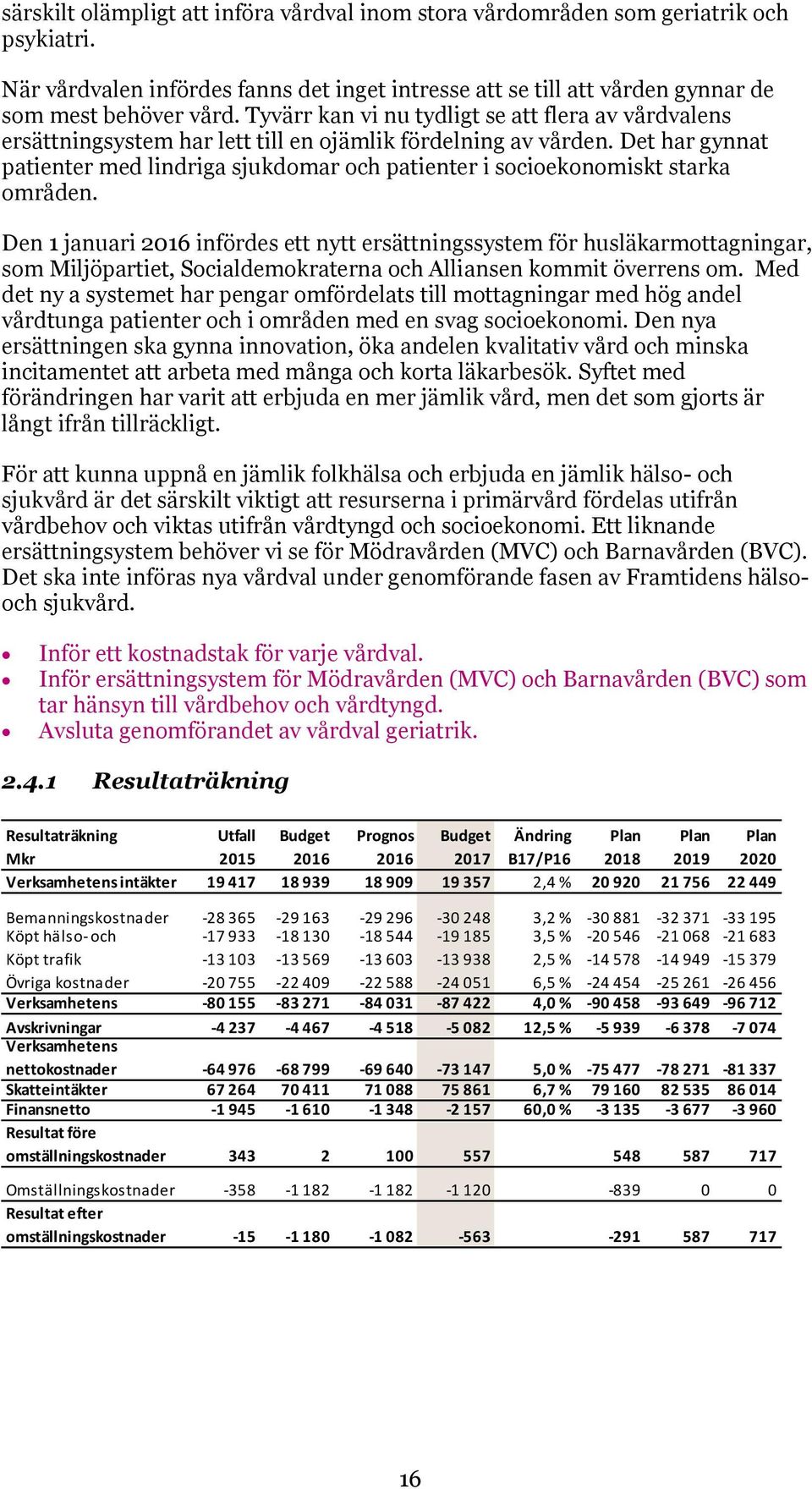 Det har gynnat patienter med lindriga sjukdomar och patienter i socioekonomiskt starka områden.