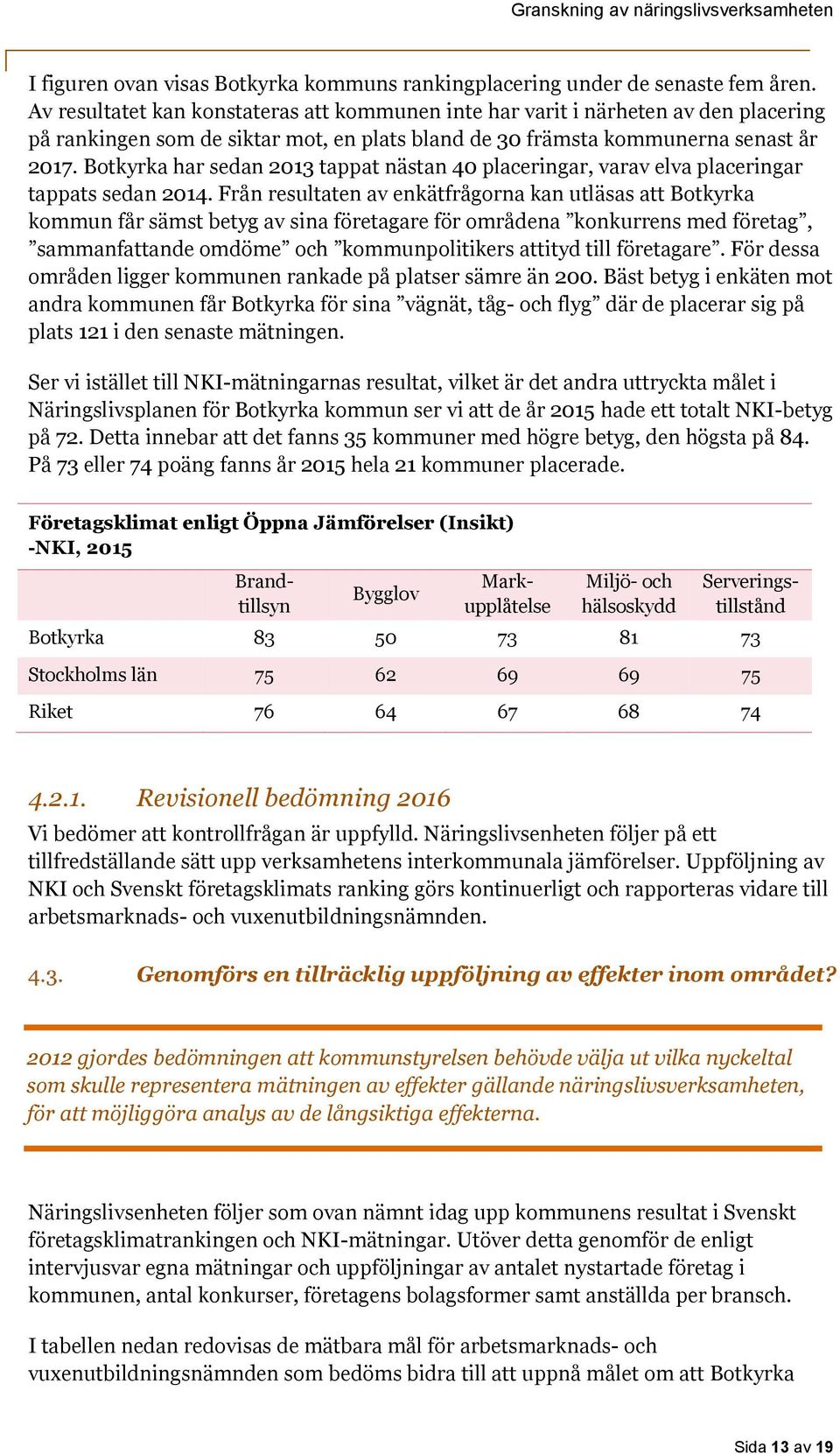 Botkyrka har sedan 2013 tappat nästan 40 placeringar, varav elva placeringar tappats sedan 2014.