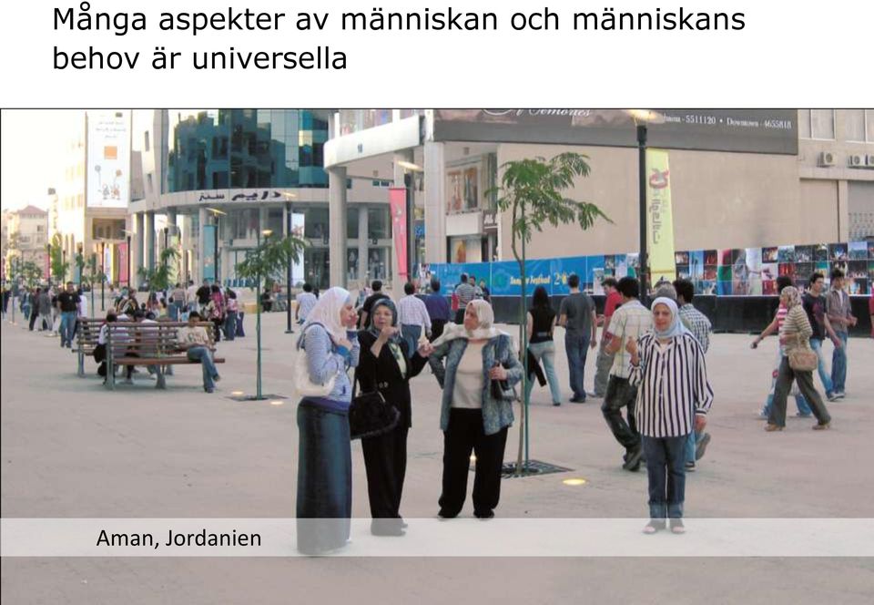 människans behov är