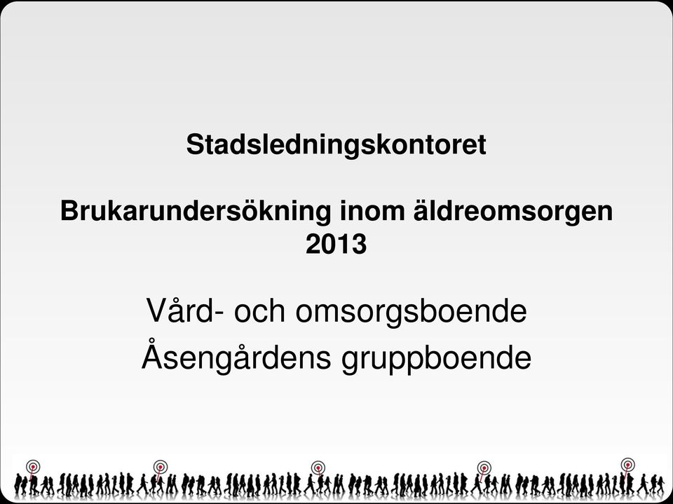 äldreomsorgen 213 Vård- och