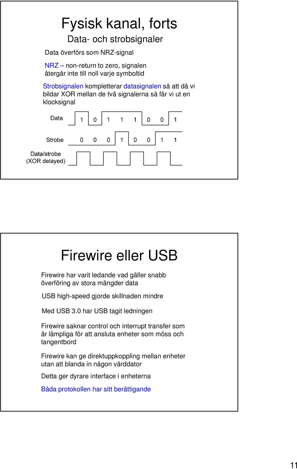 mängder data USB high-speed gjorde skillnaden mindre Med USB 3.