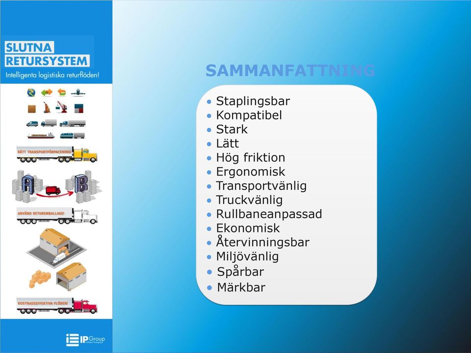 Transportvänlig Truckvänlig