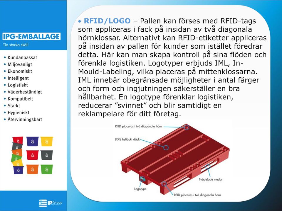 Här kan man skapa kontroll på sina flöden och förenkla logistiken.