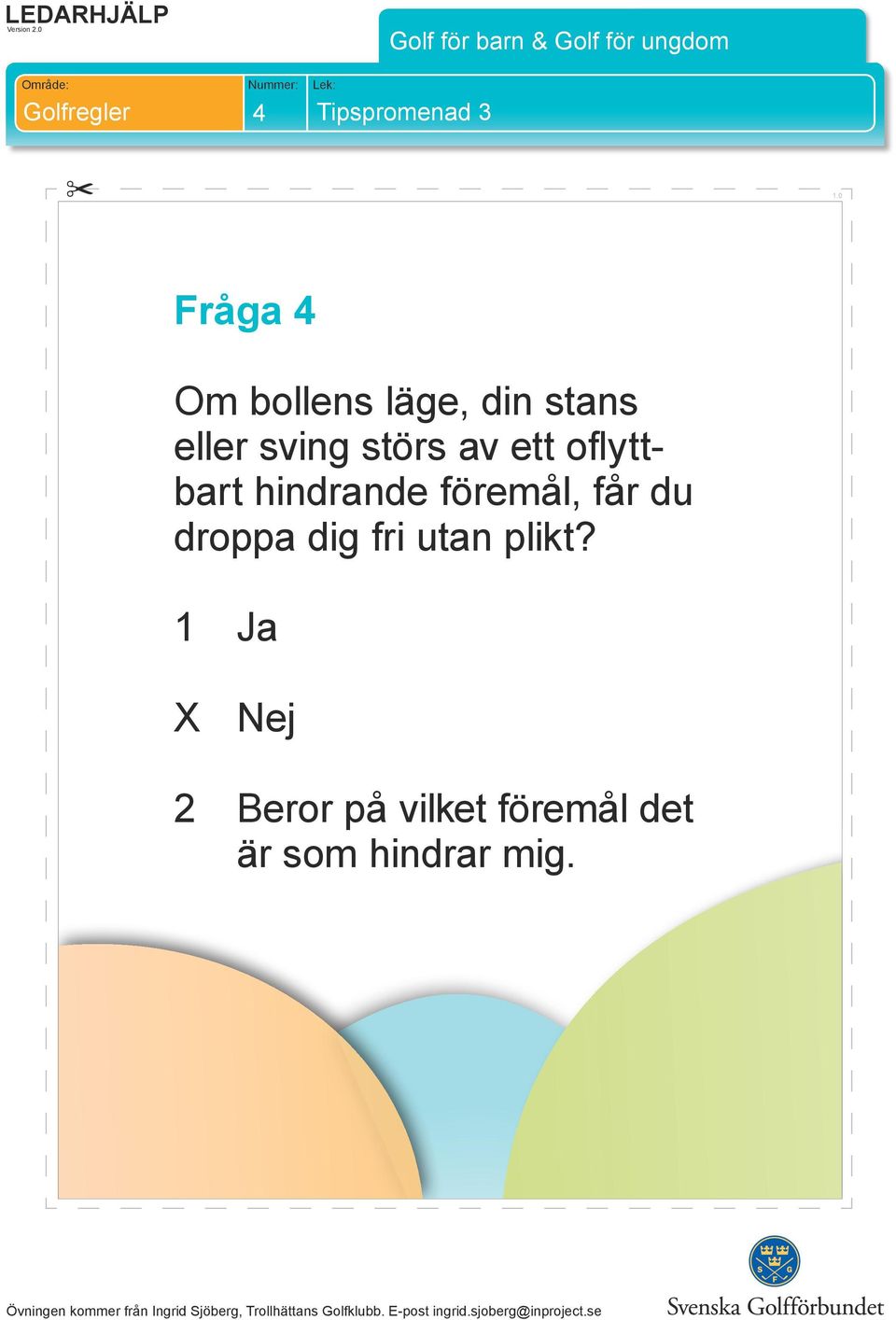 föremål, får du droppa dig fri utan plikt?