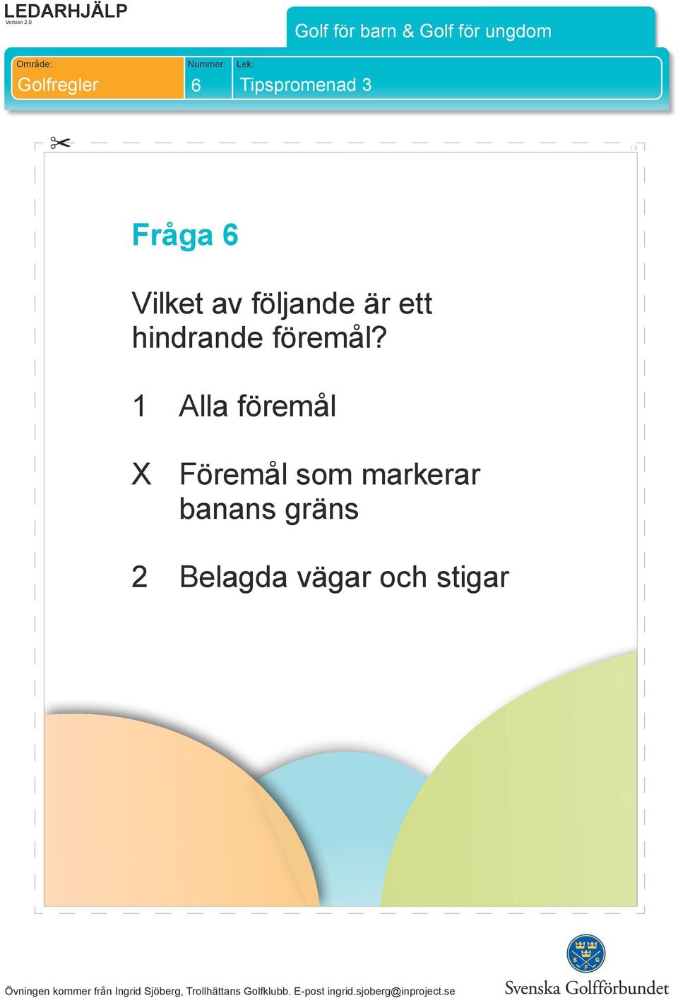 1 Alla föremål X Föremål som